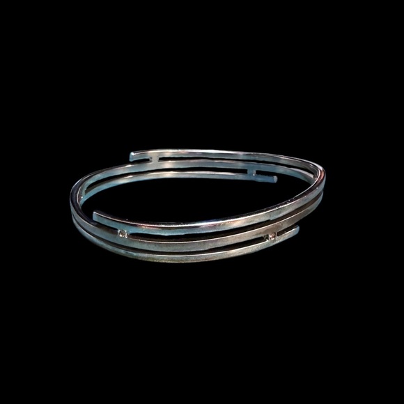 ‘Hot Diamonds’ Bangle, Sterling Silver 925 Hallmarked. - Picture 2 of 4
